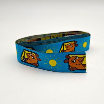 3 METER WEBBAND DieMaus Camping Türkis 