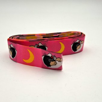 3 METER WEBBAND Maulwurf Gute Nacht Pink 