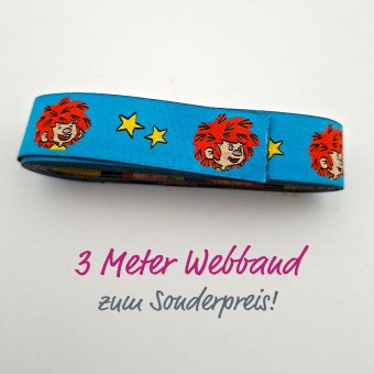 3 METER WEBBAND PUMUCKL Türkis 