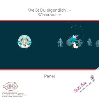 PRE-O! SWEAT WDE Winterzauber PANEL 70 cm 