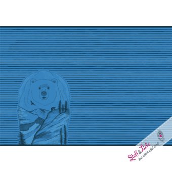 RESTE PANEL WILD BEAR XXL Sommersweat 