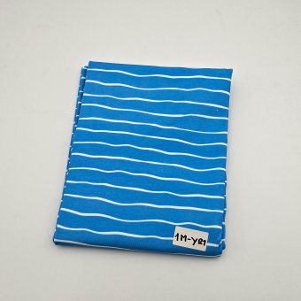 Y21 - 1m Jersey WELLEN STREIFEN Blau 