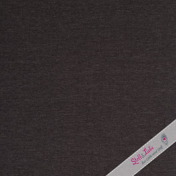Jeansjersey AUSTIN Schwarz