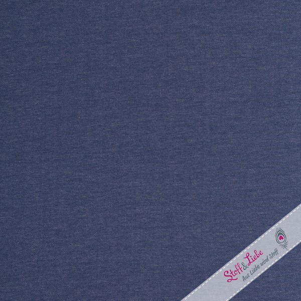 Jeansjersey AUSTIN Denimblau