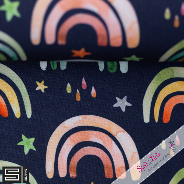 NANO Softshell FIETE by Swafing - REGENBOGEN