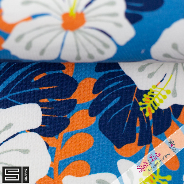 JUNGLE BLOOMS by jolijou BLAU