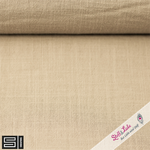 SOREA Double Slub Musselin Swafing BEIGE