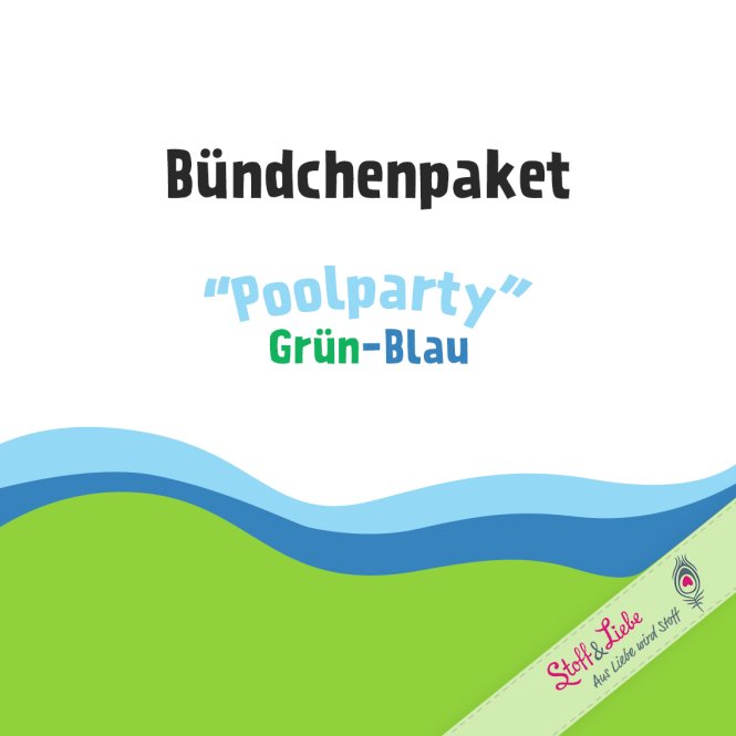 PAMUK BÜNDCHEN BUNDLE Grün-Blau
