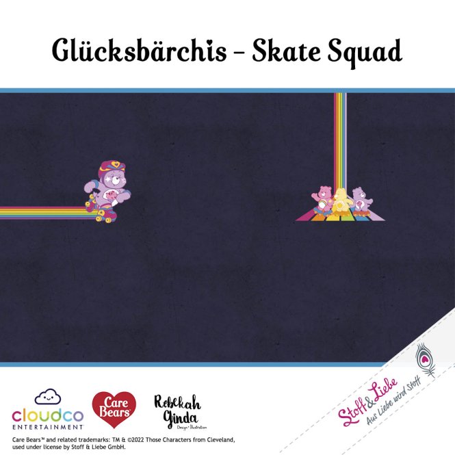 Glücksbärchis SKATE SQUAD - PANEL