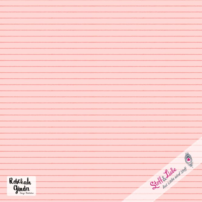 Apfelmus KRICKELSTREIFEN ROSA Jersey