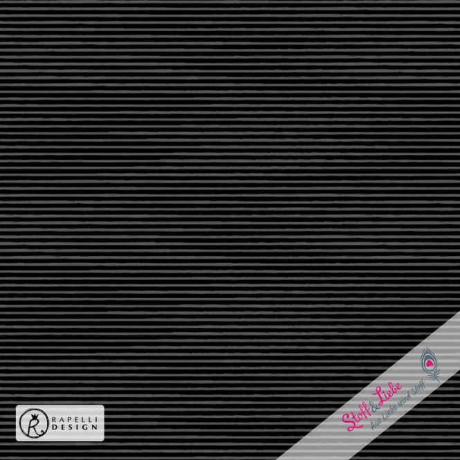 CANVAS Ringelies - SCHWARZ