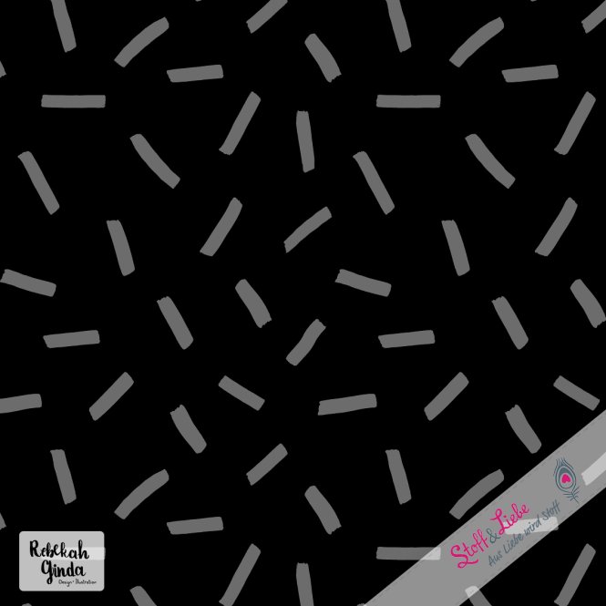 Reste! Glitzerkacke - STREUSEL GRAU