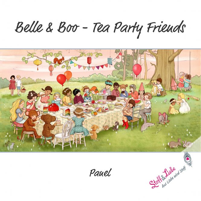 RESTE! BELLE & BOO - Tea Party - 1er Panel