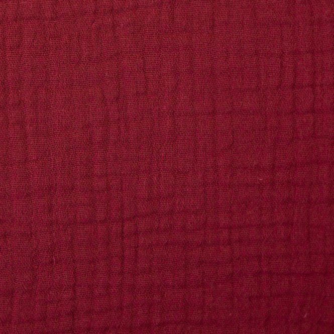 Musselin Jenke BURGUNDY