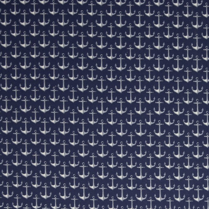 Jersey - NORA - ANKER NAVY by Swafing