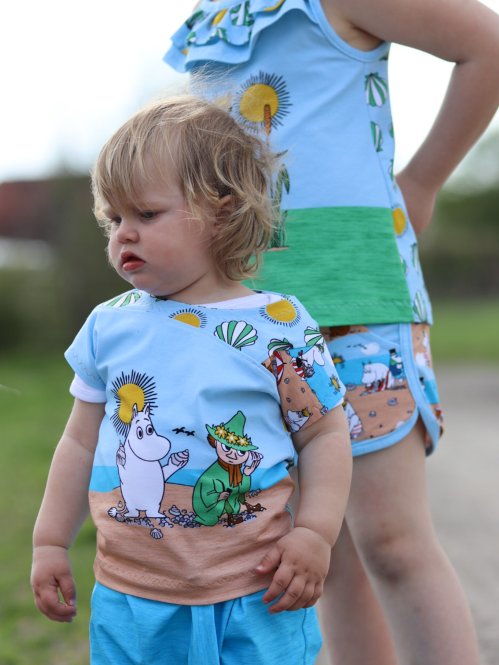 RESTE! Jersey MOOMINS am Strand - PANEL