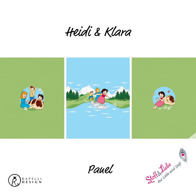 Sale! HEIDI Peter und Klara PANEL - SALE