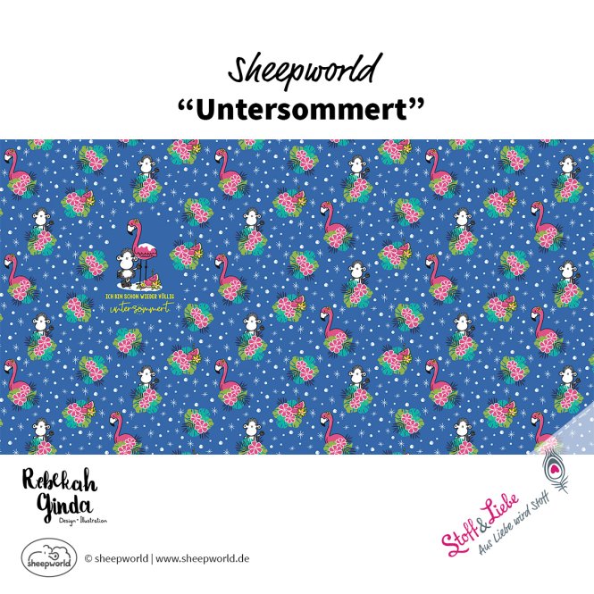 sheepworld - UNTERSOMMERT - Panel BLAU