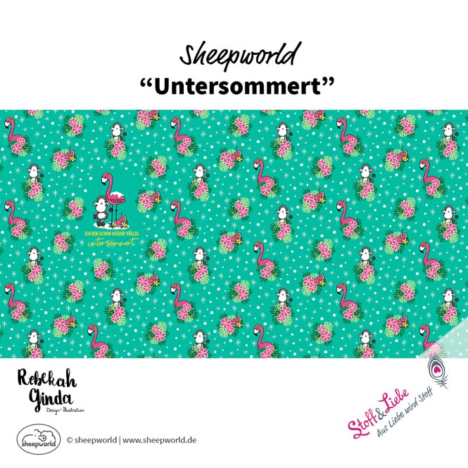 sheepworld - UNTERSOMMERT - Panel MINT