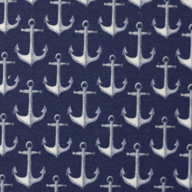 Jersey - NORA - ANKER NAVY by Swafing