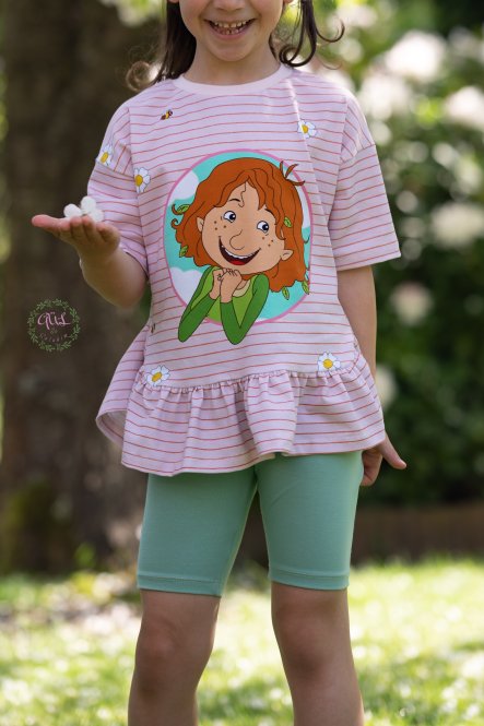 Apfelmus KRICKELSTREIFEN ROSA Jersey
