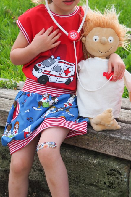 Notarztkinder ALLOVER BLAU Jersey