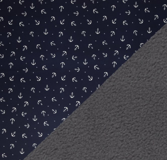 NANO Softshell FIETE by Swafing - ANKER BLAU