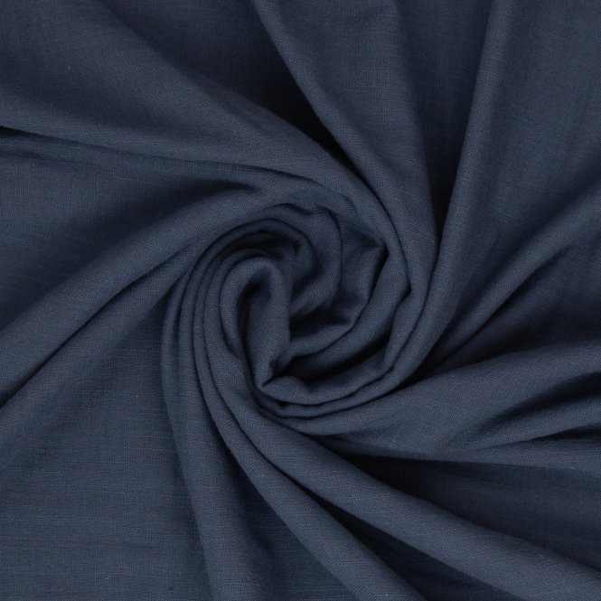 SOREA Double Slub Musselin Swafing JEANSBLAU