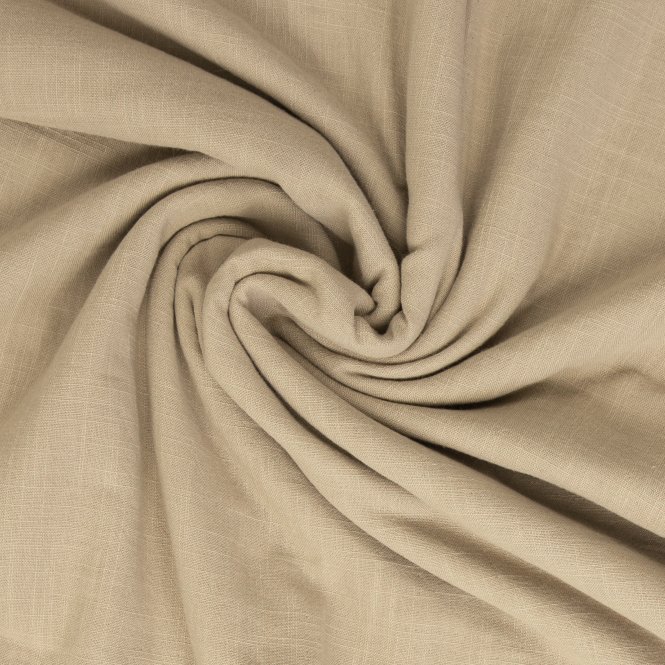SOREA Double Slub Musselin Swafing BEIGE