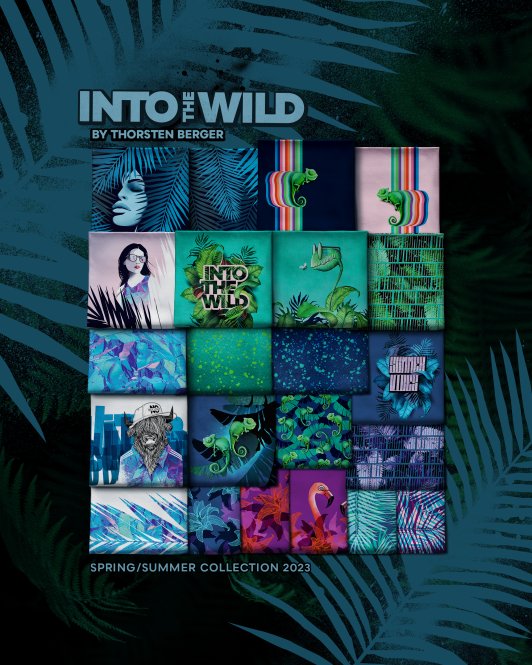 INTO THE WILD by Thorsten Berger PANEL Grün