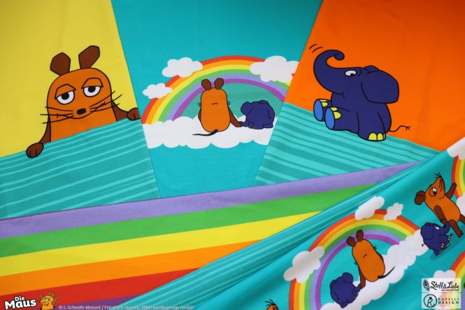 RESTE! DieMaus - Regenbogen PANEL