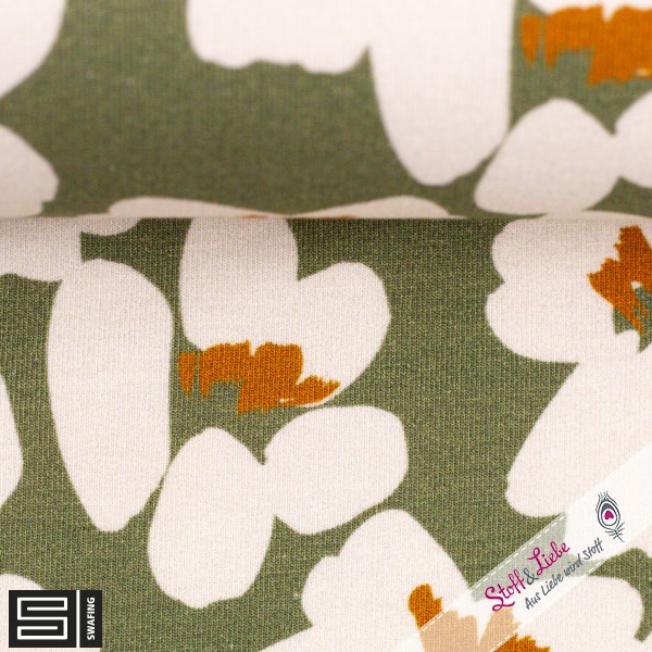 Stoffe online kaufen | Stoff & Liebe SANDRA Modal Sweat by Swafing - GRÜN